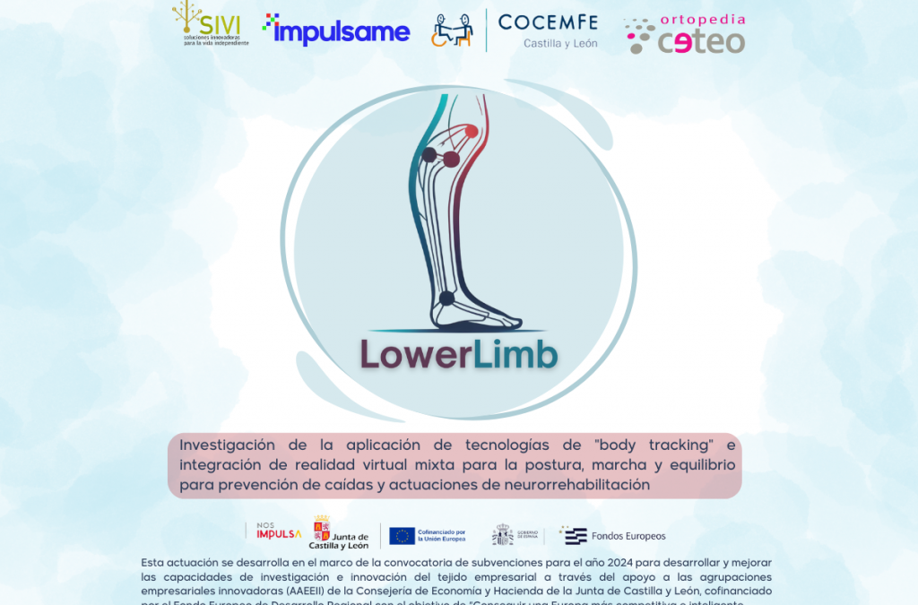 LOWER LIMB: body tracking y realidad virtual mixta para la postura, marcha y equilibrio. Prevención de caídas