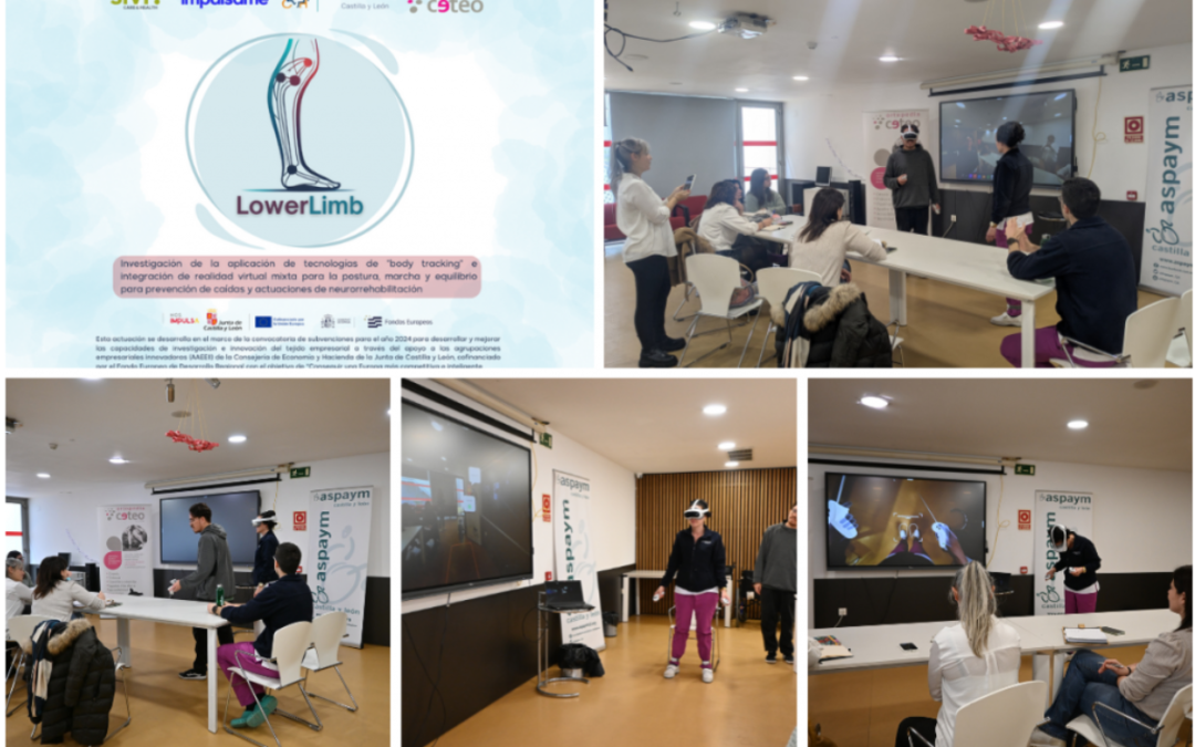 LOWER LIMB: Capacitación de fisioterapeutas con gafas de software de última generación